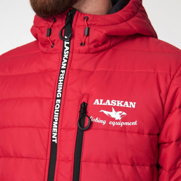 Куртка Alaskan Juneau Red   S утепл.стеганая
