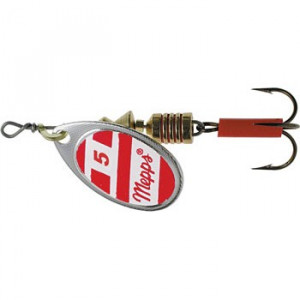 Блесна вращ. Mepps AGLIA White/Red, 5, SILVER Блесна вращ. Mepps AGLIA White/Red, 5, SILVER