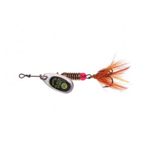 Блесна вращ. Mepps BLACK FURY MOUCHE, 00, Silver/Chartreuse Блесна вращ. Mepps BLACK FURY MOUCHE, 00, Silver/Chartreuse